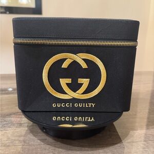 Gucci Black and Gold Storage Box